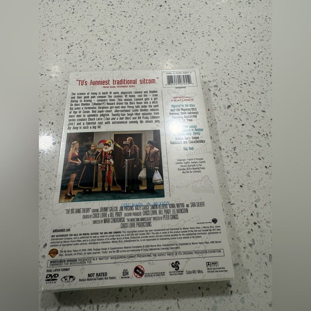 Big Bang Theory DVDs Seasons 1,2,&3 Full Seasons Brand New Sealed - Picture 6 of 7